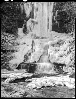 Steps through Ice