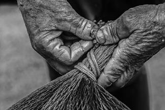 Fisherman's hands Fisherman's hands