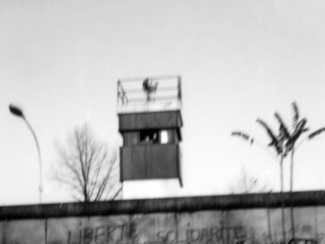Watchtower Berlin Wall Nov. 1989