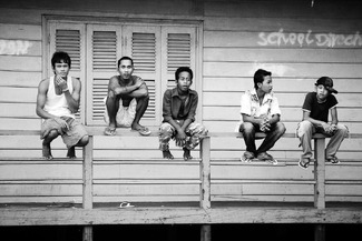 Fence sitting Fence sitting