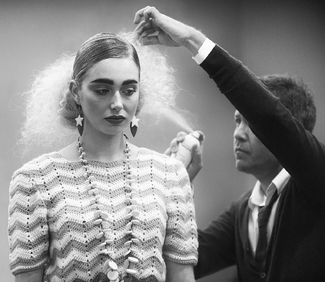 The Model and the Hairdresser The Model and the Hairdresser