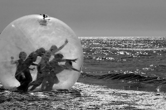 Une Bulle  la Mer