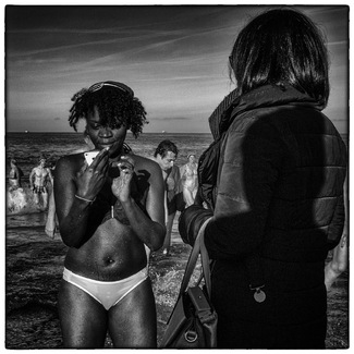Girl on Beach Girl on Beach