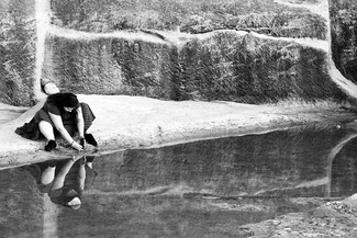 Reflection Framed Reflection Framed