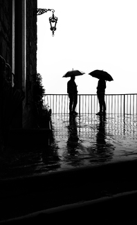 Chit chat in the rain Chit chat in the rain