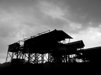 Along the Tonle Sap as Night Falls Along the Tonle Sap as Night Falls
