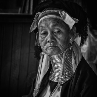 Kayan Lahwi Woman Kayan Lahwi Woman