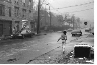 Child Walking Away in Fog.