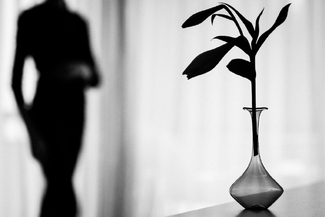 Still life#13 - woman and flower Still life#13 - woman and flower