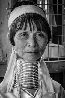 Long-neck Kayan woman, Inle Lake Myanmar Long-neck Kayan woman, Inle Lake Myanmar
