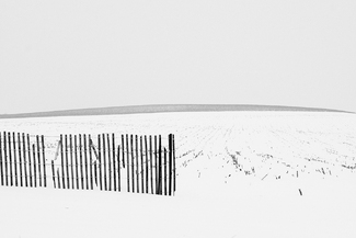 Broken Fence and Barren Fields Broken Fence and Barren Fields