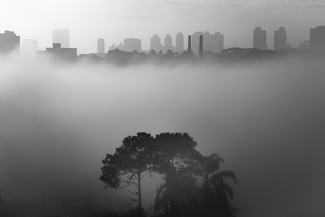 Suspended city Suspended city