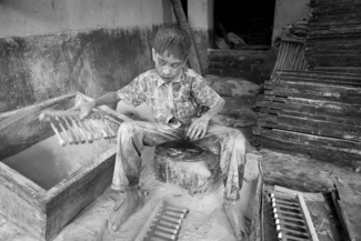 Child Labor - Covered in Powder