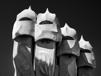 Casa Mila Chimney Pots Casa Mila Chimney Pots