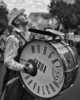 Carnaval Drummer, Buenos Aires Carnaval Drummer, Buenos Aires
