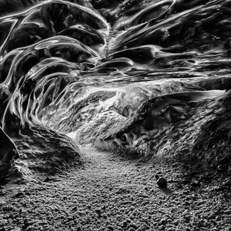 Inside The Glacier. Vatnakojull, Iceland.  Inside The Glacier. Vatnakojull, Iceland.