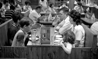 Family Eating Casual Dining 1973