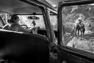 Car and Horse Car and Horse