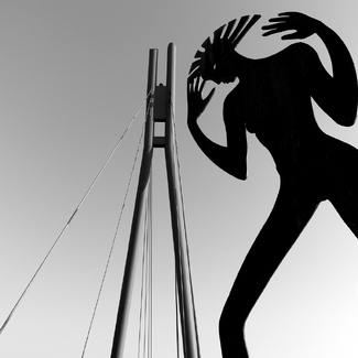 Undine and the bridge Undine and the bridge