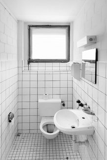 toilet in the old club house toilet in the old club house