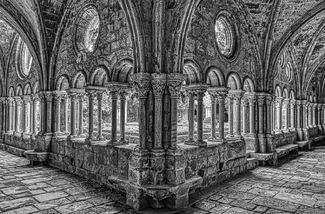Fontfroide Abbey Cloister Fontfroide Abbey Cloister