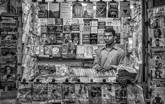 Newsagent, Delhi Train station Newsagent, Delhi Train station