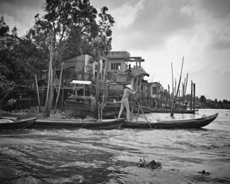 Woman versus the Mekong