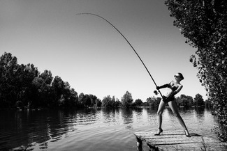 The fisherwoman The fisherwoman