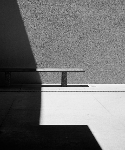 Modern Museum outside bench