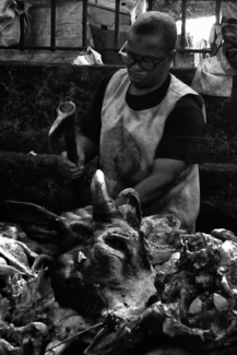 Butcher - Stonetown, Zanzibar