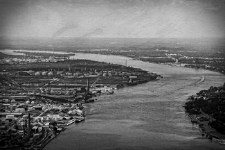 St. Clair River, U.S.- Canada Border St. Clair River, U.S.- Canada Border