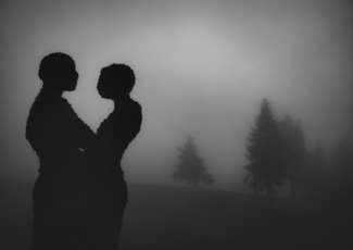 Lovers In The Morning Mist