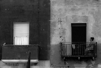 Woman on a Balcony Woman on a Balcony