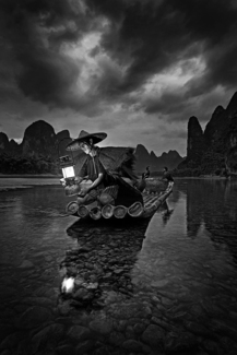 Cormorant fishing, China