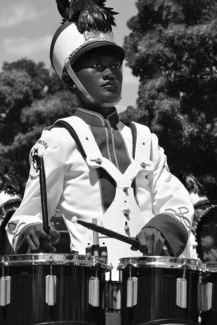 Marching Band Drummer
