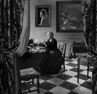 Woman Peeling Lemons Woman Peeling Lemons