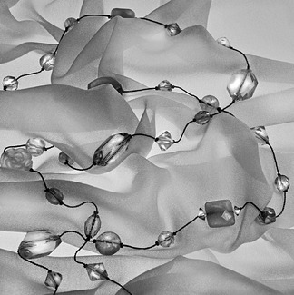 Crystals on Chiffon Crystals on Chiffon