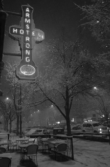 Wintery night Wintery night