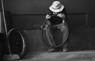 Costa Rican Worker Costa Rican Worker