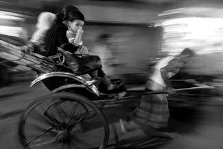 Handpulled rickshaw Handpulled rickshaw