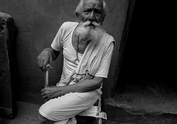 Elderly man from Kolkata