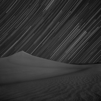 Orion Over Mesquite Dunes, Death Valley Orion Over Mesquite Dunes, Death Valley