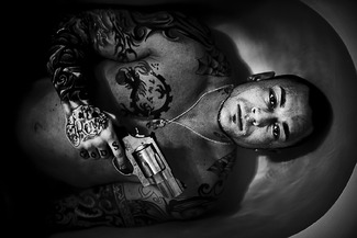 Grant with gun Grant with gun