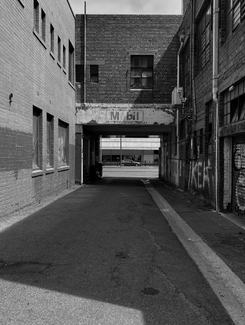Thoroughfare with Shadows Thoroughfare with Shadows
