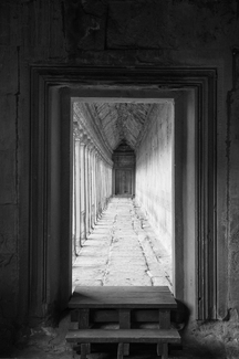 Corridor, Angkor Wat, Cambodia Corridor, Angkor Wat, Cambodia