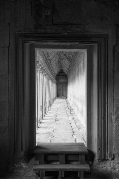 Corridor, Angkor Wat, Cambodia