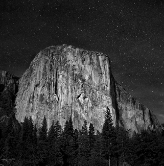 El Capitan at Night El Capitan at Night
