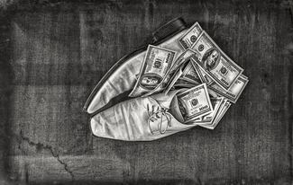 Shoes & dollars