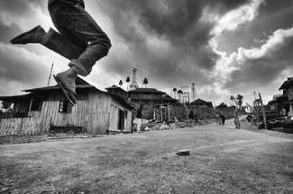 Playing cricket 01 Playing cricket 01