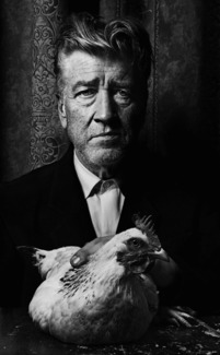 David Lynch & Kura the chicken